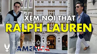 USA TRIP # TẬP 14: Shopping TOMFORD, HERMÈS & xem Nội thất RALPH LAUREN, New York