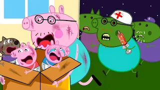 Zombie Apocalypse, Zombies Appear To Attack Peppa Pig's House🧟‍♀️ | Peppa Pig Funny Animation