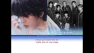 LOSE MY BREATH STRAYKIDS FT. CHARLIE PUTH snippet clip - COLOUR CODED LYRICS -