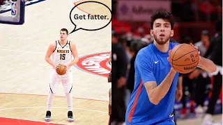 Nikola Jokic believes that Thunder rookie Chet Holmgren 'needs to be a little bit fatter'