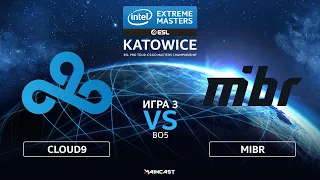 Cloud9 vs MIBR [Map 3, Inferno] (Best of 5) IEM Katowice 2020 | NA Qualifier