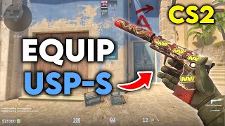 How To Equip Usp-S in CS2 - Updated