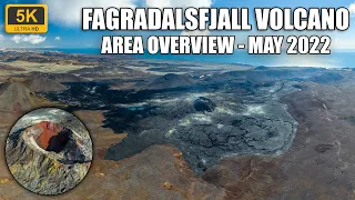 Fagradalsfjall Volcano | Area Overview | May 2022 | 5K Ultra HD