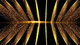 Luxury Glamour  Golden Particles Animated motion Graphics Background Video || Golden Background loop