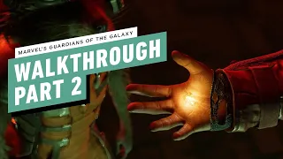 Marvel's Guardians of the Galaxy Walkthrough Part 2 - Monster in the Dark