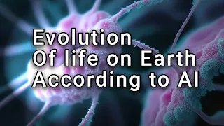 The evolution of life on earth according to AI