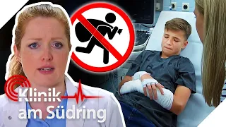 Schulterbruch bei Einbruch 😬 Was hat ihr Sohn bei Nachbarin zu suchen? | Klinik am Südring | SAT.1