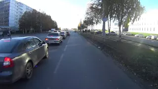 Аварийная ситуация на пешеходном переходе