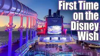 First Disney Cruise on the Wish! Verandah room tour, AMAZING Frozen themed dinner and More!