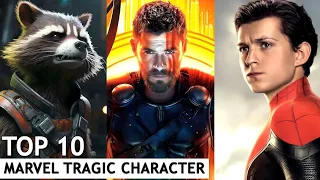 Top 10 Marvel Characters With The Tragic History | In Hindi | BNN Review