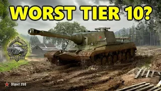 World of Tanks - Object 268 - 11K Damage 9 Kills - The Worst Tier 10 Tank?