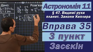 Засєкін Фізика 11 клас. Вправа № 35. 3 п.