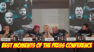 Some of the best moments of the King of The Table 9 press conference