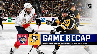 Florida Panthers vs Pittsburgh Penguins | February 14, 2024 | Game Highlights | NHL Regular Season