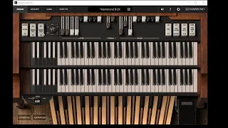 IK Multimedia Hammond B-3X Virtual Organ Demo