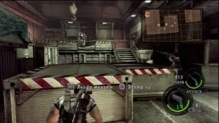 Resident Evil 5 HD Chapter 6-1 Gatling Gun Majini Appears! P47