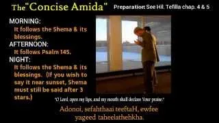 JEWISH PRAYER (Amida: translated & transliterated)