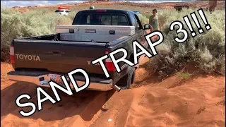 Toyota Caught In A Sand Trap!￼
