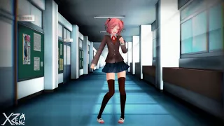 【DDLC MMD】Notice Me Senpai