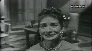 Puccini:  Vissi d'arte  -  Maria Callas, Dimitri Mitropoulos (video Ed Sullivan Show, CBS, 1956)