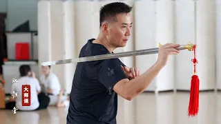 Chinese classical sword dance masterclass with Professor Zhang Jun at Huan Dance