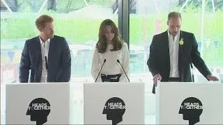 Harry, Kate and William launch mental health campaign