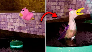 Opila Bird transforms into Monster Behind the Scenes - Garten of BanBan 4