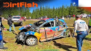 Loubet Explains Huge Crash | WRC Rally Chile 2023