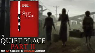 A QUIET PLACE: PART 2 - Best Buy Exclusive - 4K Ultra HD Steelbook Unboxing | BD