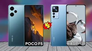 POCO F5 vs XIAOMI 12T | MI 12T vs POCO F5 Full Specs Comparison