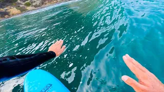 POV SURFING GLASSY WAVES AT STRANDS BEACH CALIFORNIA!