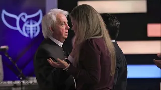 Benny Hinn -  Beautiful Anointing Falls on Studio Audience