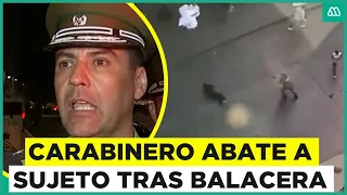 Carabinero abate a extranjero durante balacera en la "Pequeña Caracas" de Estación Central