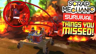 Interesting Details You Missed In the Scrap Mechanic Survival Trailer