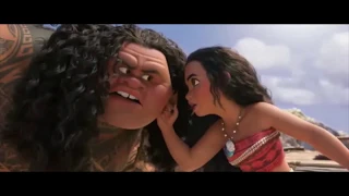 Moana - Moana meets Maui | Moana lands on the Island Maui lives