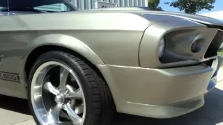Mustang Shelby GT500 Eleanor "gone in 60 seconds car" Mustang restomod video