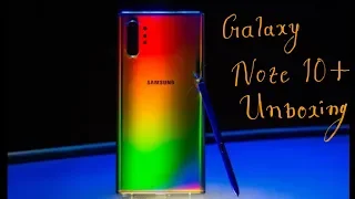 Samsung galaxy Note 10 Plus unboxing