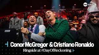 "WHO'S WINNING THIS ONE?!" | Conor McGregor chops it up with Ronaldo and compares watches ⌚😅