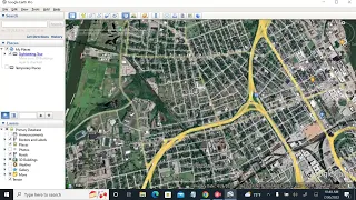 Looking at different tornado paths on google earth