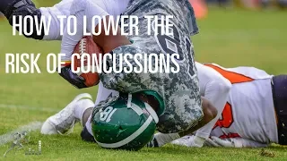 How to lower the risk of a concussion
