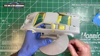 Building the Revell Lamborghini Countach LP500S 1/24 scale plastic model car Part 1