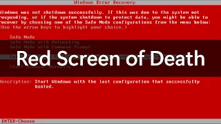 Windows Vista Beta RSOD Screens!