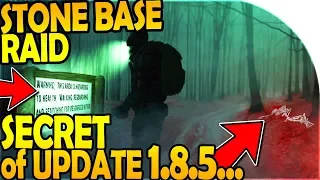 THE *SECRET* of UPDATE 1.8.5 - STONE BASE RAID - Last Day On Earth Survival Update 1.8.4