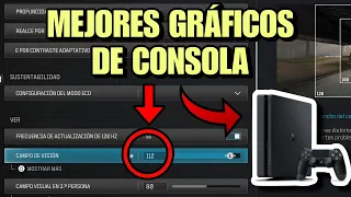 Mejor CONFIGURACIÓN GRÁFICA de Warzone 3 Temporada 3 RECARGADA para PS4