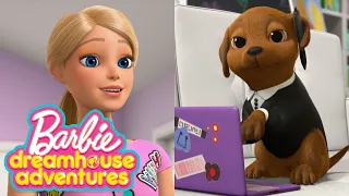 @Barbie | MY PUPPY DID MY HOMEWORK? 🐶 | Barbie Dreamhouse Adventures