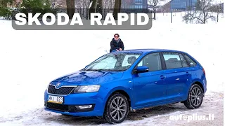 Pavyktų jus įtikinti pirkti Skoda Rapid?