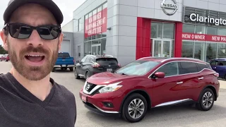 2017 Nissan Murano SL Features at Clarington Nissan