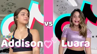 Addison Rae Vs Luara Dance Battle - TikTok Compilation (Best of 2020)