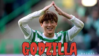 Kyogo furashi Japanese Celtic talent 🍀🏴󠁧󠁢󠁳󠁣󠁴󠁿🇯🇵🎌 (Godzilla)