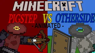 MINECRAFT: Pigstep VS Otherside (Minecraft Animated Shortfilm) #Minecraft #Music